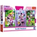Disney: Puzzle da 3x80 pezzi di Minnie e i suoi amici - Trefl