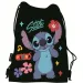 Disney Stitch Black Aloha sacca sportiva, zaino sportivo 34x43cm