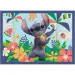 Disney: Stitch in vacanza 4 in 1 puzzle - Trefl