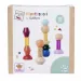 Eichhorn: Torre in legno Montessori Forme – Gioco creativo di equilibrio – Simba Toys