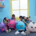 Eolo: Biggies unicorno di peluche gonfiabile 45cm