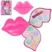 Fashion Make Up: Palette di trucco a due livelli a forma di labbra