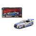 Fast &amp; Furious: modellino automobilistico in scala 1:24 della Nissan Skyline GT-R (BNR34) del 2002 di Brian - Simba Toys
