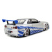Fast &amp; Furious: modellino automobilistico in scala 1:24 della Nissan Skyline GT-R (BNR34) del 2002 di Brian - Simba Toys