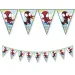 Festone di bandierine Spidey party