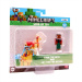 Figura 3D di Minecraft con animale a molla, seconda serie, in diverse varianti, 1 pezzo