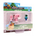 Figura 3D di Minecraft con animale a molla, seconda serie, in diverse varianti, 1 pezzo