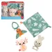 Fisher-Price: Sensimals Ciao percezione set di 4 giocattoli per neonati - Mattel