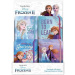 Frozen 2: taccuino con elastico in varie versioni, 10 x 13,5 cm