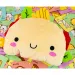 Gattino, pizza, peluche, capretto, formaggio, gioco da tavolo