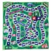 Gioco da tavolo con camion dei pompieri Tappeto da gioco 70x70cm