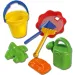 Grande set da spiaggia con secchio ondulato 7 pezzi - D-Toys