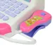 Happy Shopping: Registratore di cassa bianco-rosa con suono e accessori 20x12cm