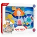Happy World: Arco da gioco con animali marini fissabile a lettino o passeggino 48x36cm