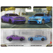 Hot Wheels: Deluxe 2018 Dodge Challenger SRT Demon e 2015 Dodge Charger SRT - set da 2 macchinine in scala 1:64 - Mattel