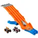 Hot Wheels Monster Trucks: pista dinseguimento con 2 macchinine - Mattel