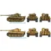 Italeri 1/72 Pz. Kpfw. VI Tiger I Ausf. E Tigre carro armato set di modelli da 2 pezzi