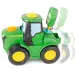 John Deere: Trattore Key n Go Johnny con chiave di avviamento e funzione di movimento