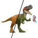 Jurassic World: Dino Reveal Battle Pack con 2 figure di dinosauro - Mattel