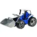 LENA: Trattore gigante con caricatore frontale blu/bianco 62cm