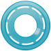 LENA: frisbee forato in diverse varianti, 27 cm