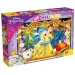 La Bella e la Bestia Belle 2 in 1 puzzle da 108 pezzi e libro da colorare 70x50cm - Lisciani