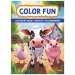 Libro da colorare con allegri animali della fattoria - Trefl