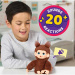 Little Live Pets: Mini Maki Chikki Cherry scimmia marrone interattiva