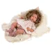 Llorens: Mimi neonato bambola piangente di 40 cm con coperta