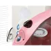 Luna: Happy Family ferro da stiro elettrico rosa con luce e suono