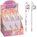Luna: Matita con gomma decorata con motivo femminile, disponibile in due varianti, 1 pezzo