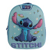 Luna: Must Team 3D Stitch zainetto per lasilo arrotondato con fantasia spaziale 26x10x32 cm