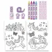 Luna: Must Team set di 12 album da colorare unicorno