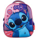Luna: Must Team zainetto per lasilo arrotondato con motivo 3D di Stitch 26x10x32 cm