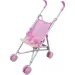 Luna: Passeggino rosa-beige 26x48x52 cm