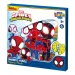Luna: Puzzle magnetico 3x20 pezzi con Spidey e i suoi amici