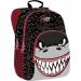 Luna: Zaino scolastico Must Team con squali, arrotondato, a 3 scomparti, 32x18x43 cm