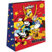Luna: borsa regalo con stampa di Topolino e i suoi amici 33x12x45cm