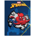 Luna: cartella elastica blu con fantasia di Spider-Man 25x35 cm