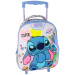 Luna: zaino trolley per lasilo Disney Stitch con 2 scomparti 27x10x31 cm