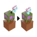 Minecraft Reveal minifigura in contenitore - Quercia - Mattel