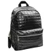 Must... Pearl zaino scolastico trapuntato nero, zaino 26x14x36cm