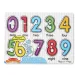 Numeri puzzle in legno con manopole - Melissa &amp; Doug