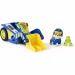 Paw Patrol: Search &amp; Rescue Veicolo retrattile di Rubble con personaggio - Spin Master