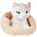 Peluche carini con cuccia, in varie versioni, 1 pezzo.