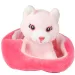 Peluche carini con cuccia, in varie versioni, 1 pezzo.