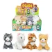 Peluche gattino carino 15 cm, in varie versioni, 1 pezzo
