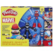 Play-Doh: Marvel Avventure eroiche, set di pasta modellabile con 3 personaggi - Hasbro
