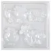 PlayBox: Animali della fattoria stampo in gesso 17x17cm