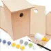 PlayBox: Kit per la costruzione di una mangiatoia per uccelli in legno